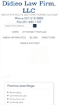 Mobile Screenshot of didieolaw.com
