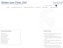 Tablet Screenshot of didieolaw.com
